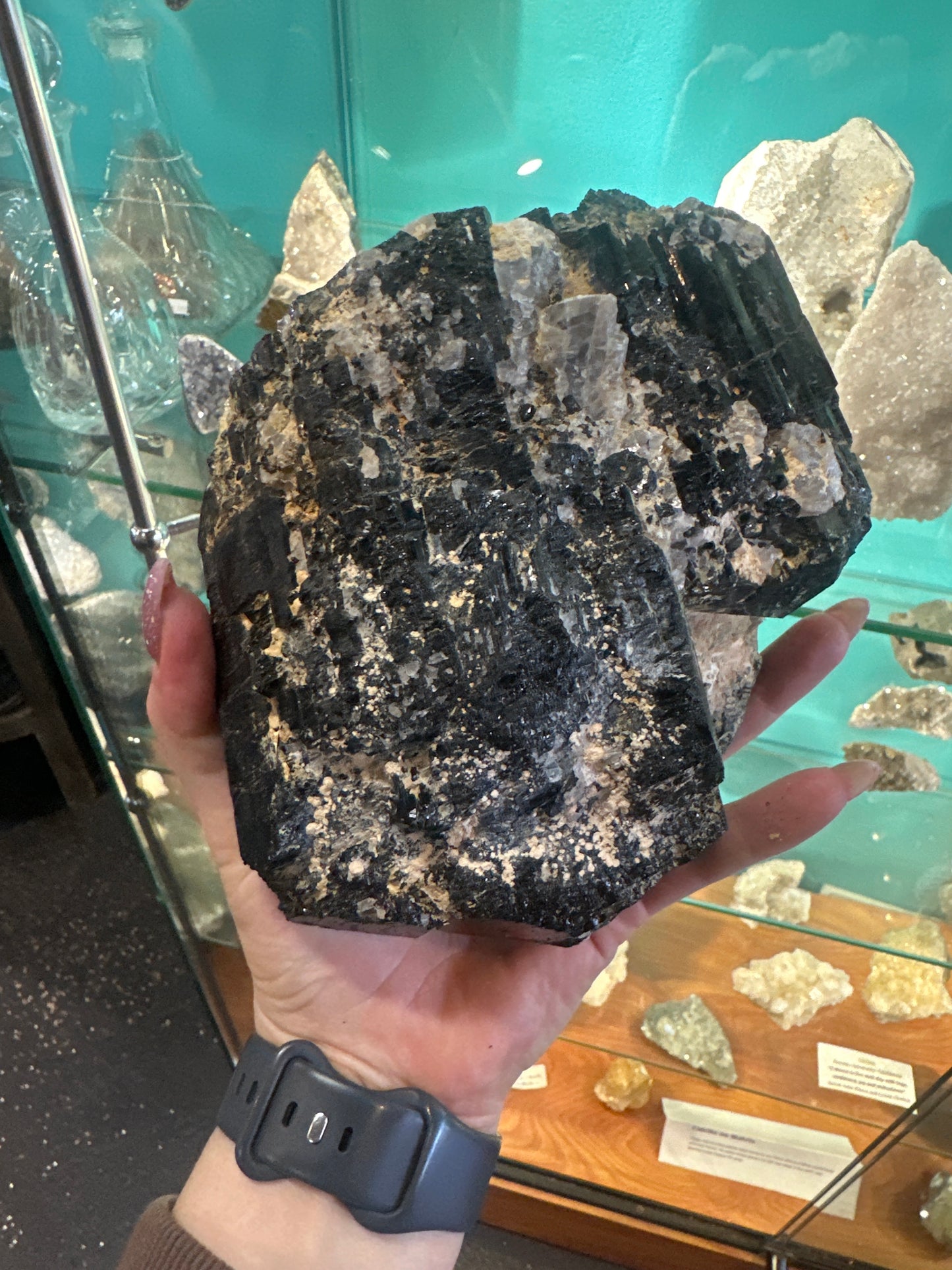 Large Black Tourmaline Chunk