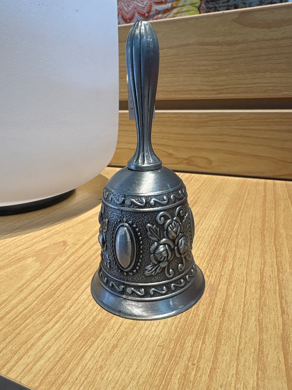 Silver Rose Bell