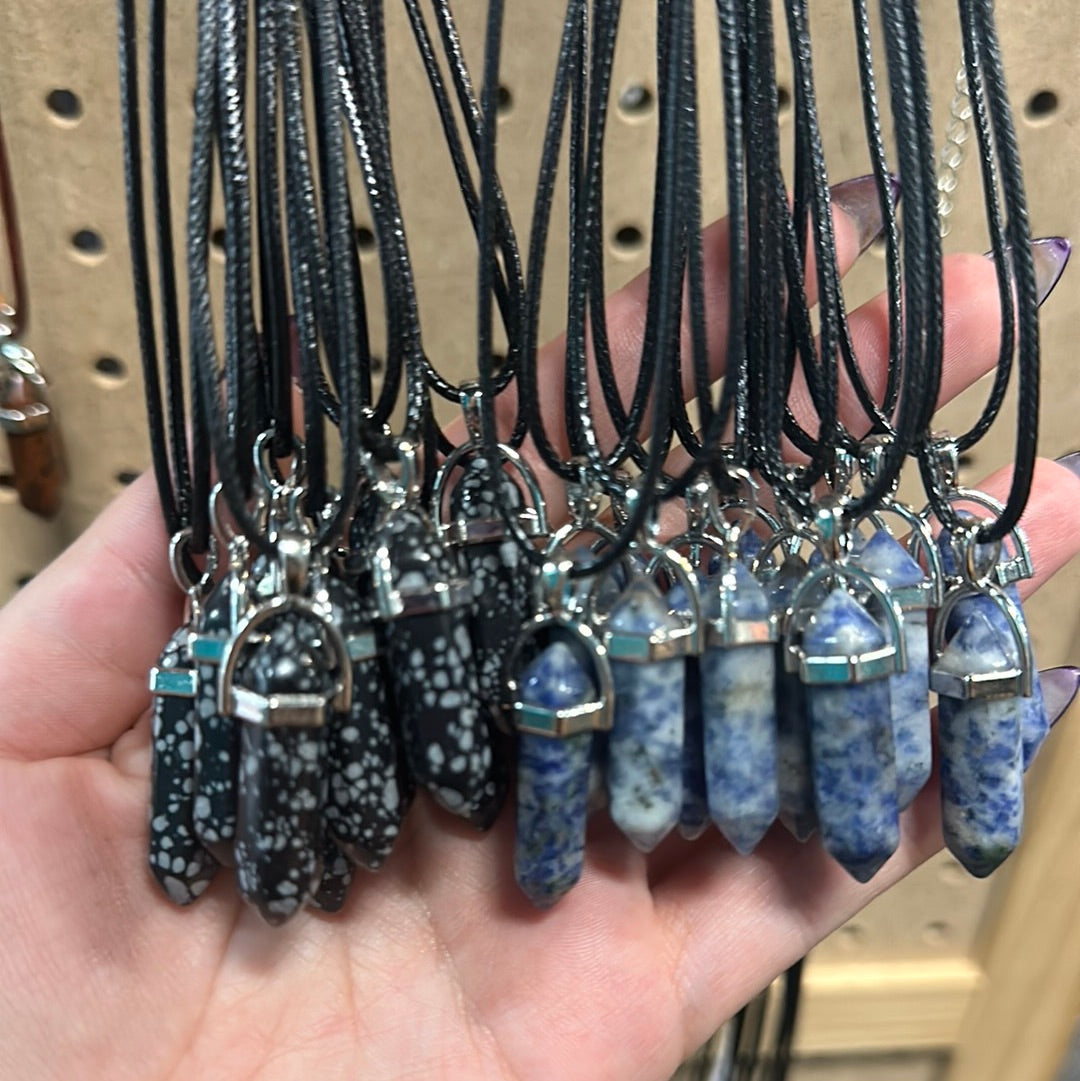 Crystal Point Necklace