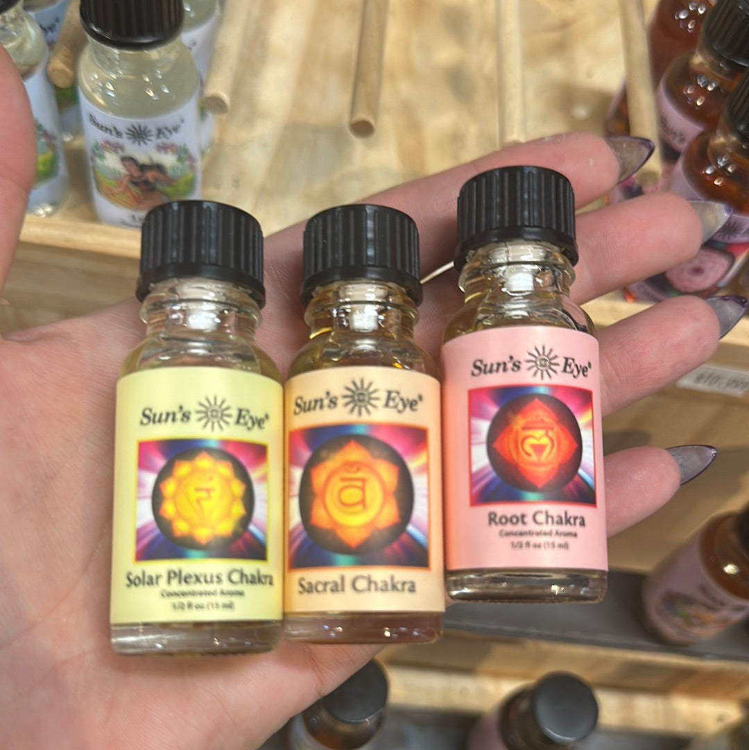 Sun’s Eye Essential Oils - Chakra Collection