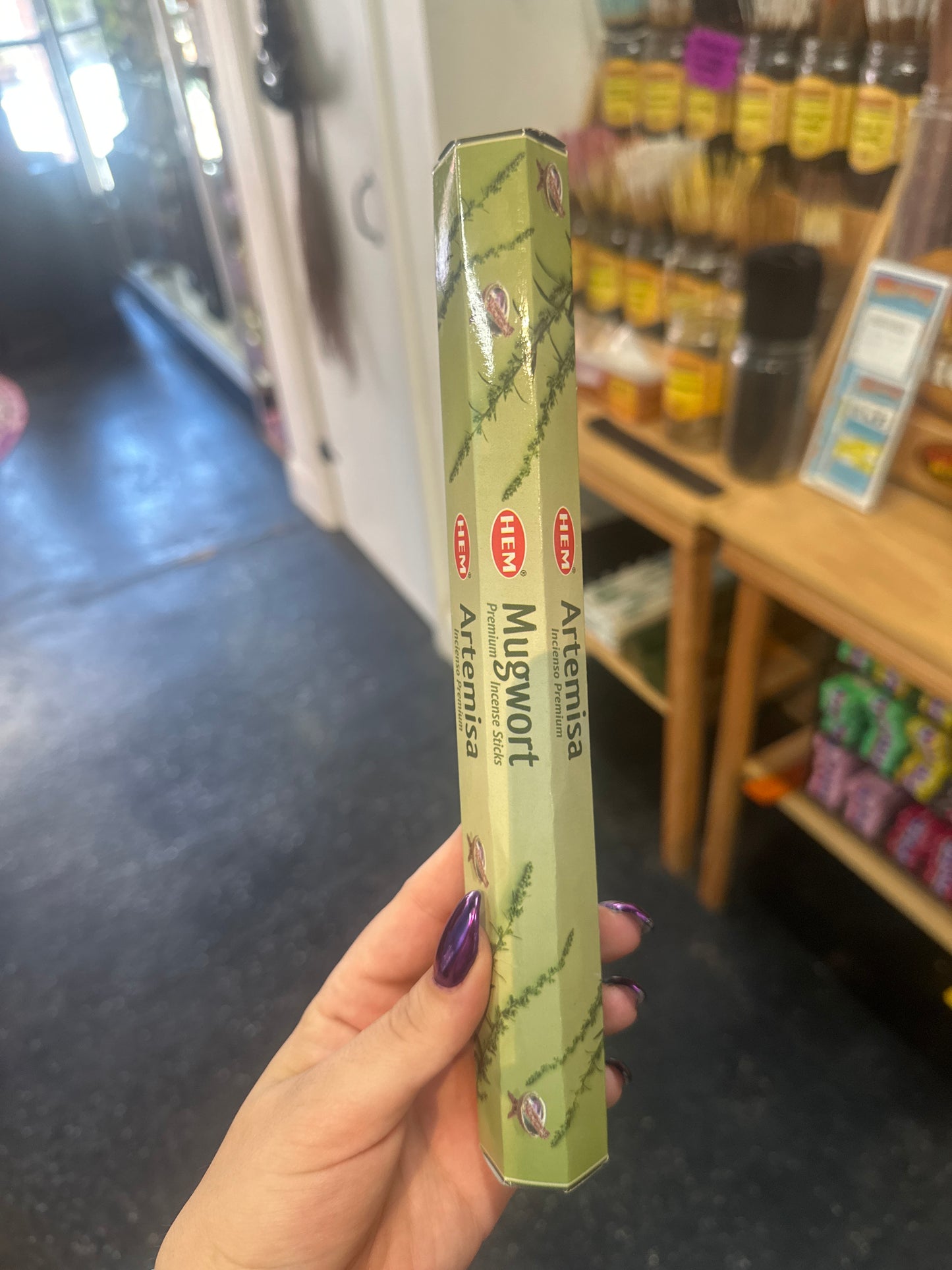 Hem Mugwort Incense Sticks