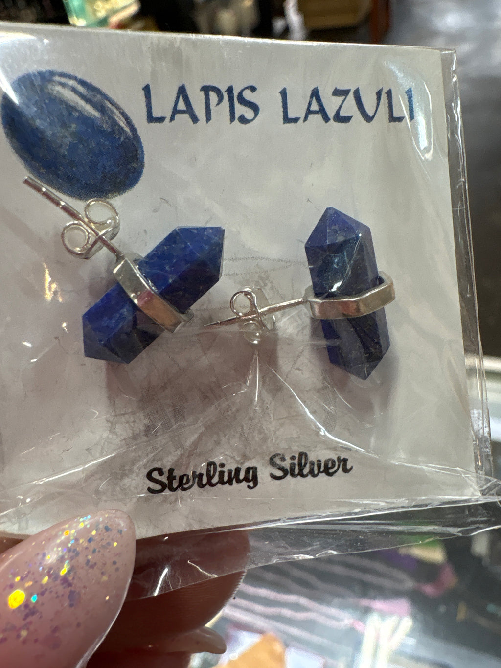 Lapis Lazuli Earring
