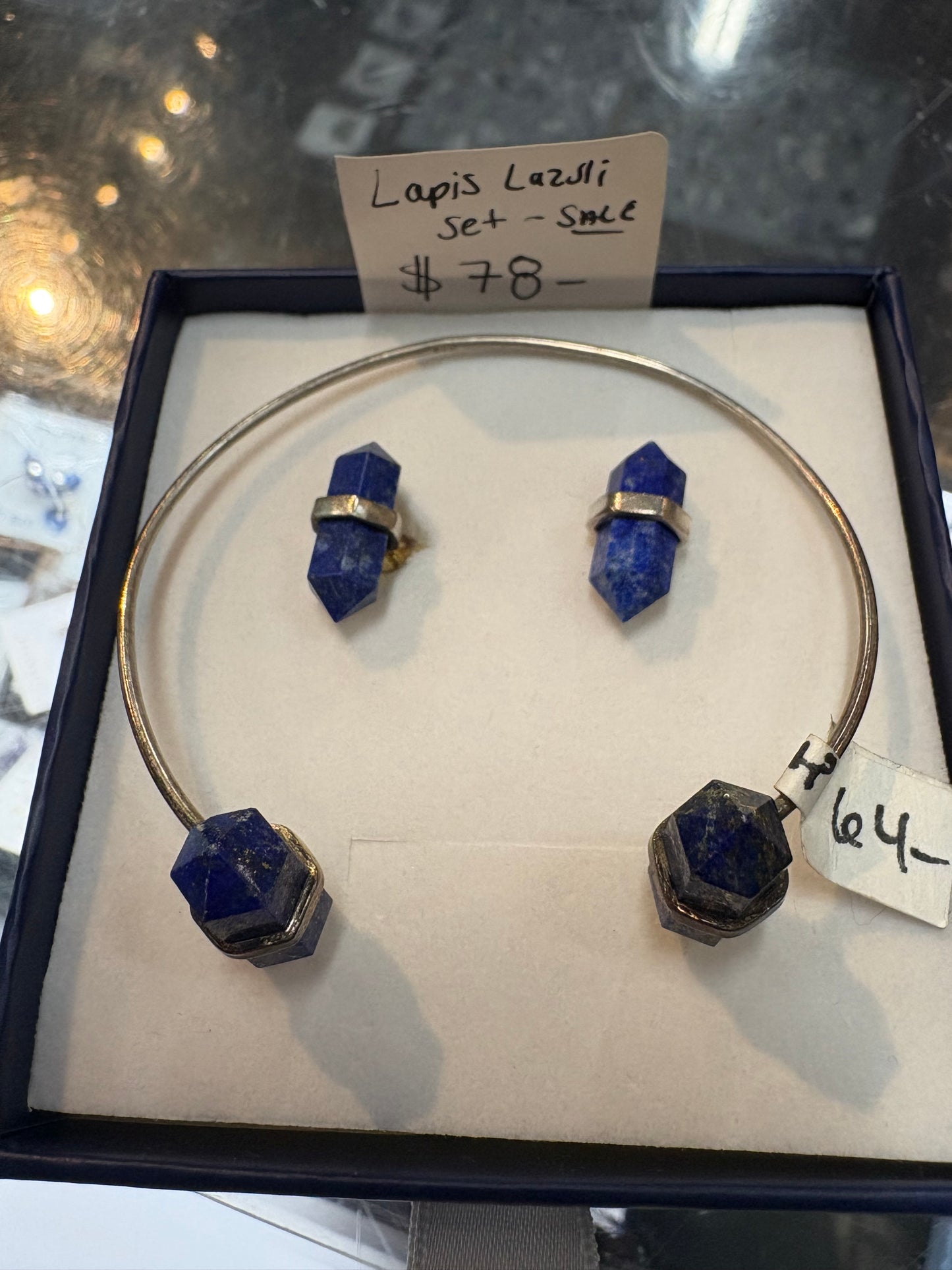 Lapis Lazuli Jewlery Set