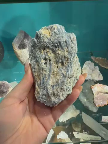 Raw Blue Kyanite Cluster