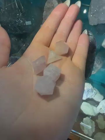 Sacred Geometey Set - Rose Quartz