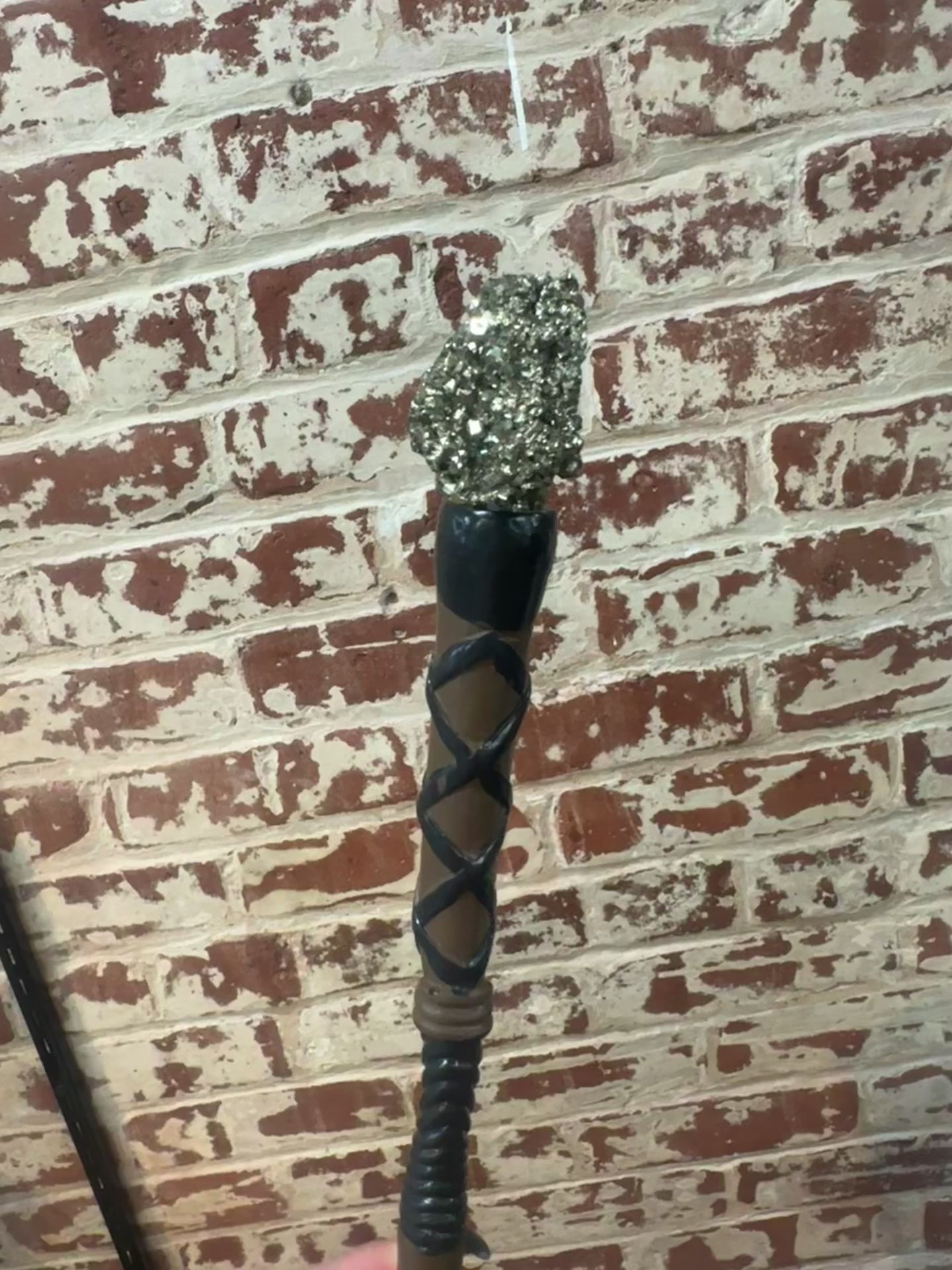 Pyrite Crystal Enchantment Wand