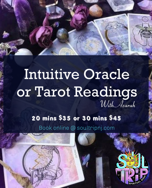 Intuitive Tarot or Oracle Readings with Azaruh