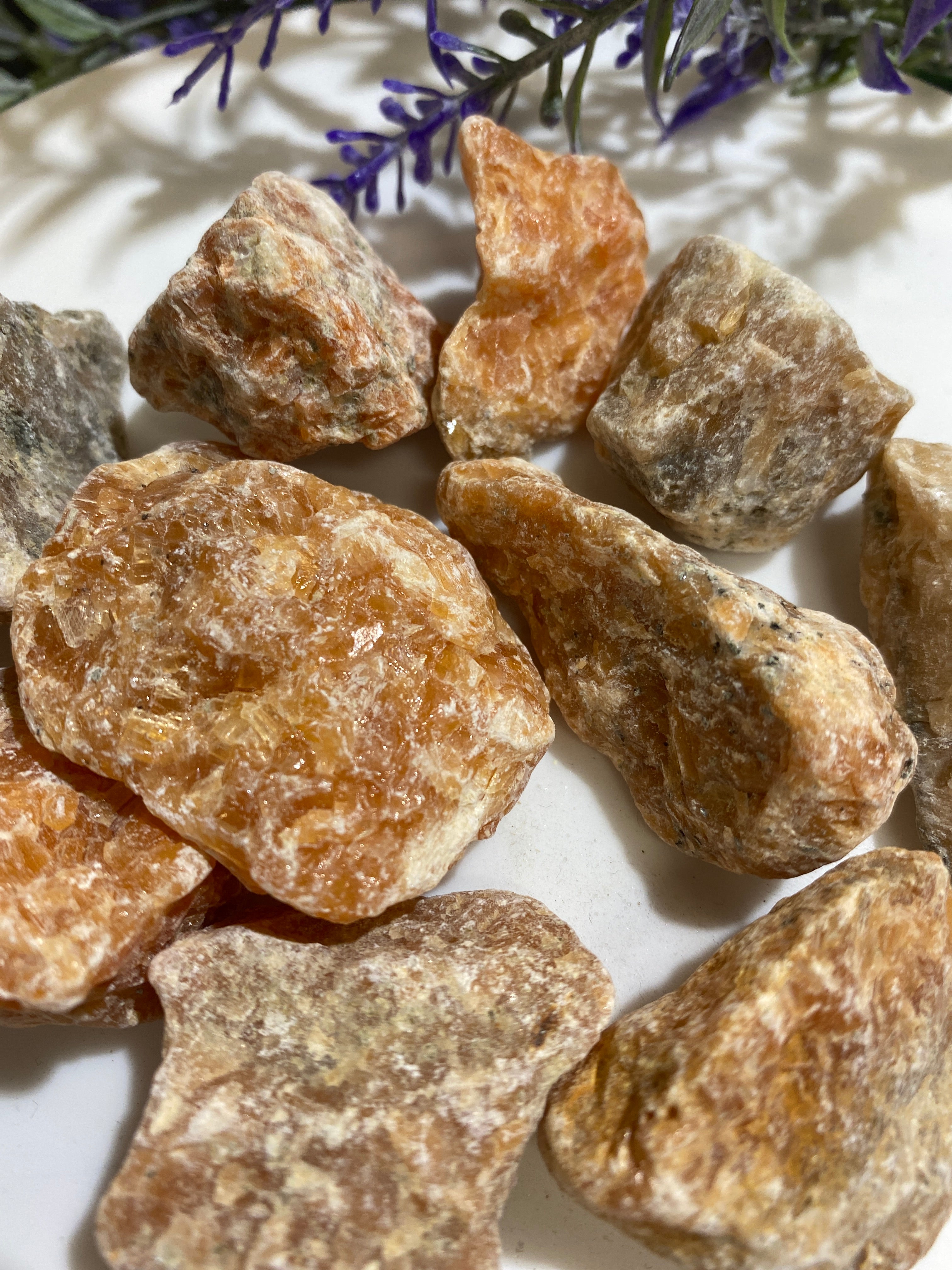 Rough Orchid Calcite