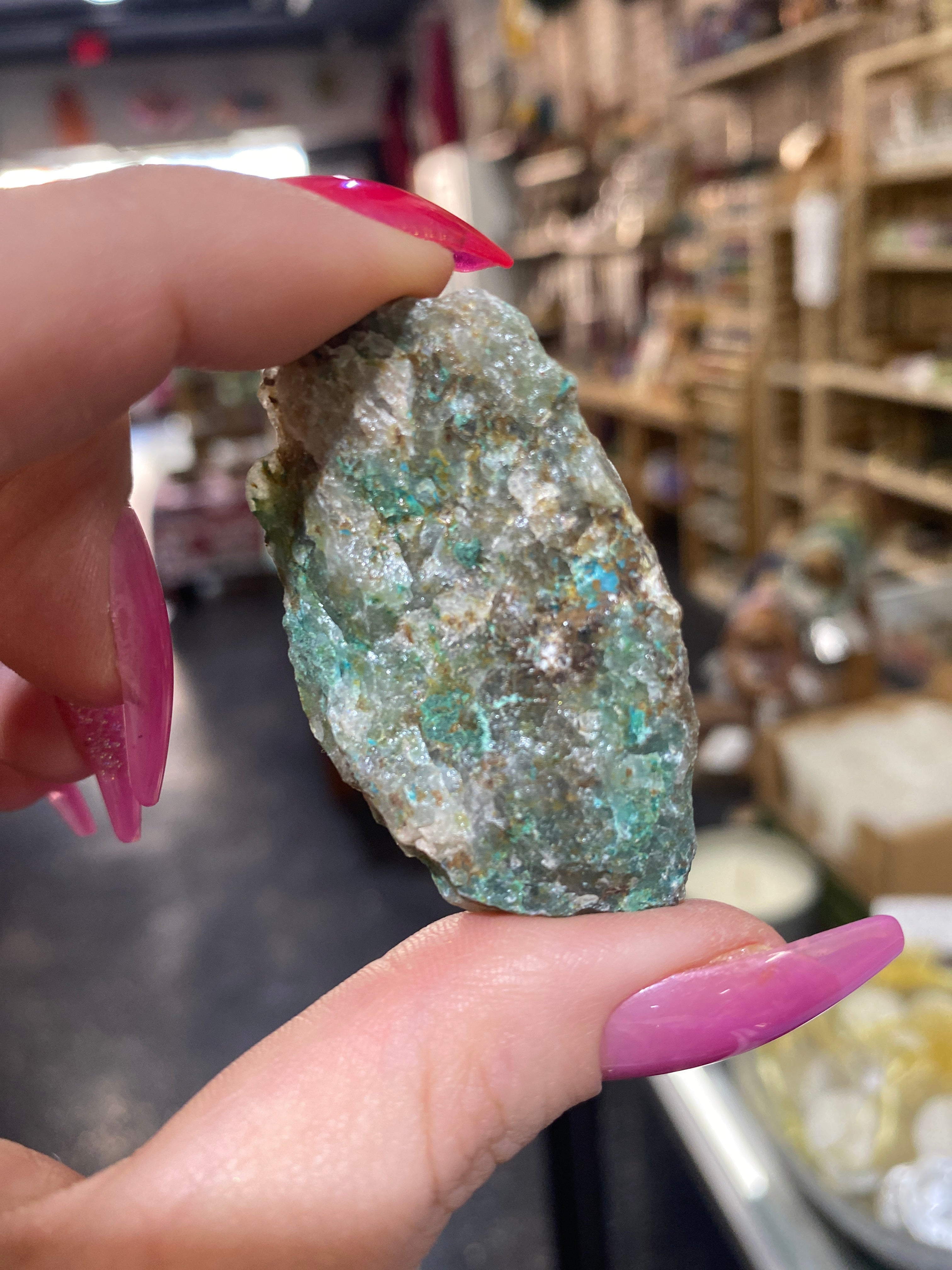 Rough Chrysocolla