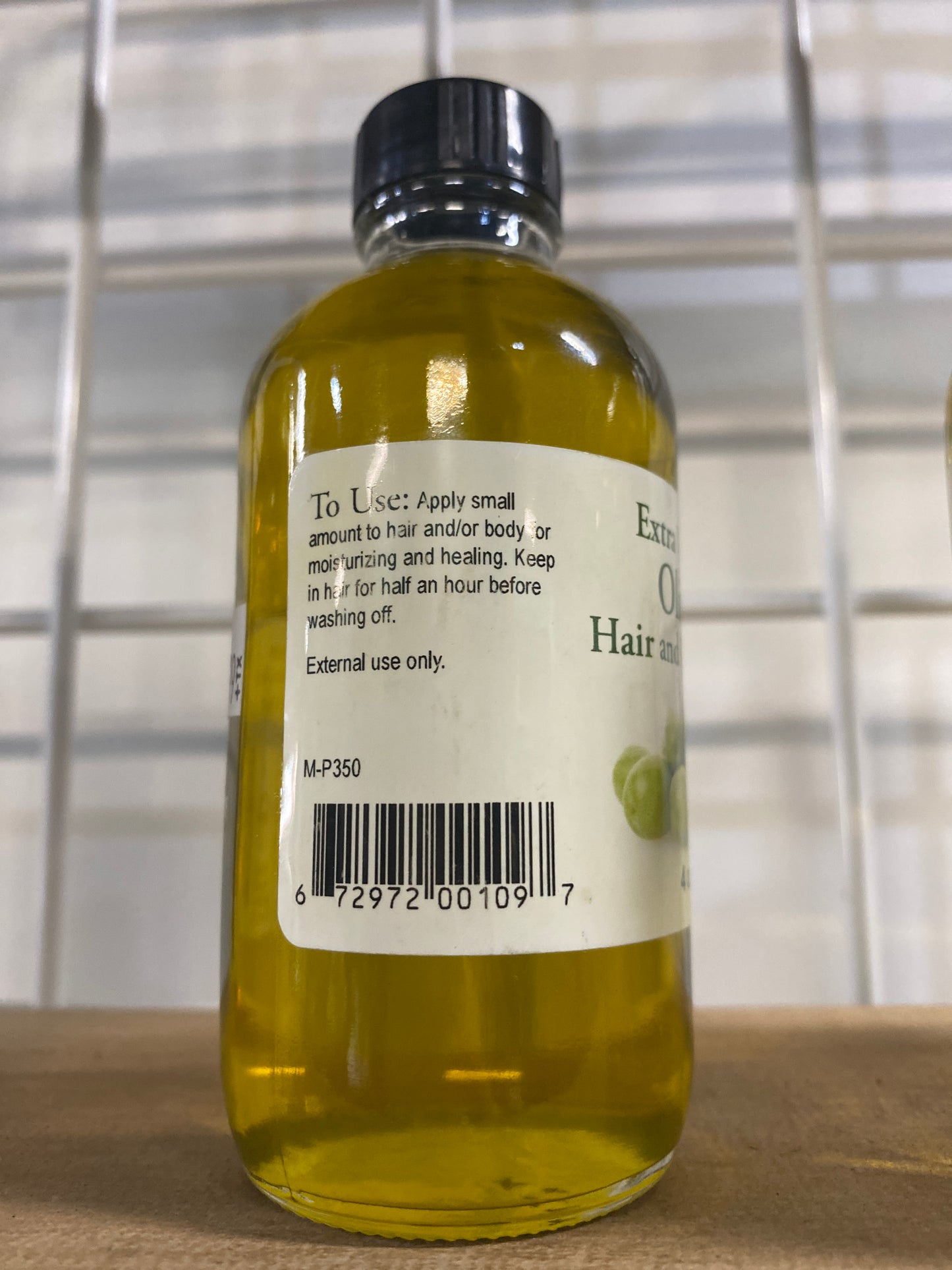 Extra Virgin Olive Hair and Body Oil 4oz