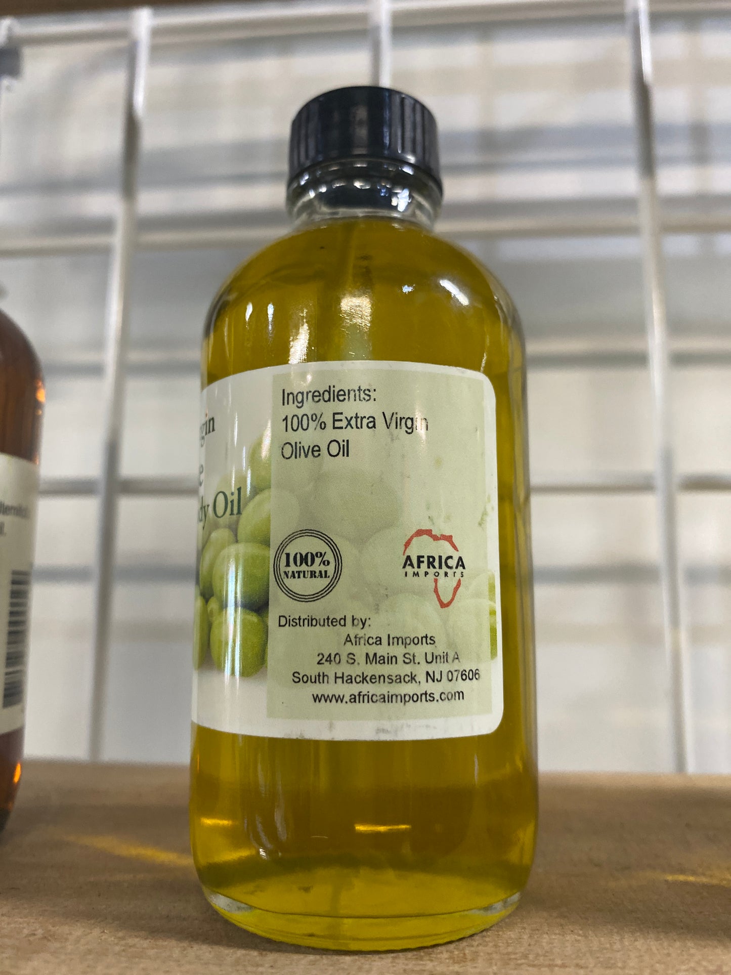 Extra Virgin Olive Hair and Body Oil 4oz